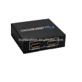 Venda quente 1in 2 para fora 1x2 HDMI Splitter Amplificador Caixa Switch Hub 3D 1080p Feminino Para Vídeo HDTV